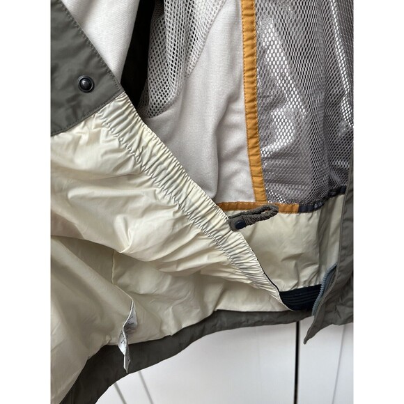 Burton Snowboards Tactic Yellow/Gray Full Zip Hoodie Jacket Womens Sz S Biolite - Picture 8 of 12